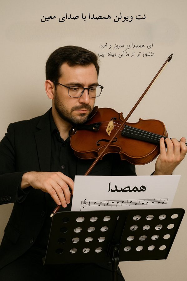 نت ویولن همصدا