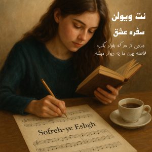 نت ویولن سفره عشق