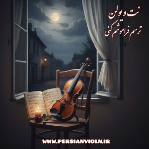نت ویولن ترسم فراموشم کنی