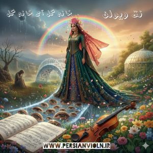 نت ویولن خانم گل