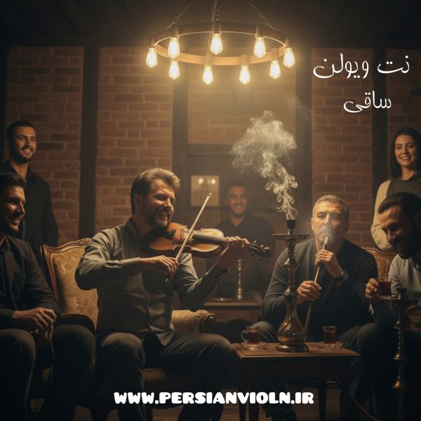 نت ویولن ساقی احمد آزاد