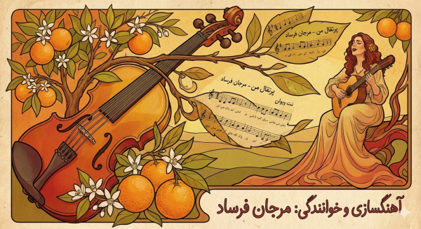 نت ویولن پرتقال من مرجان فرساد